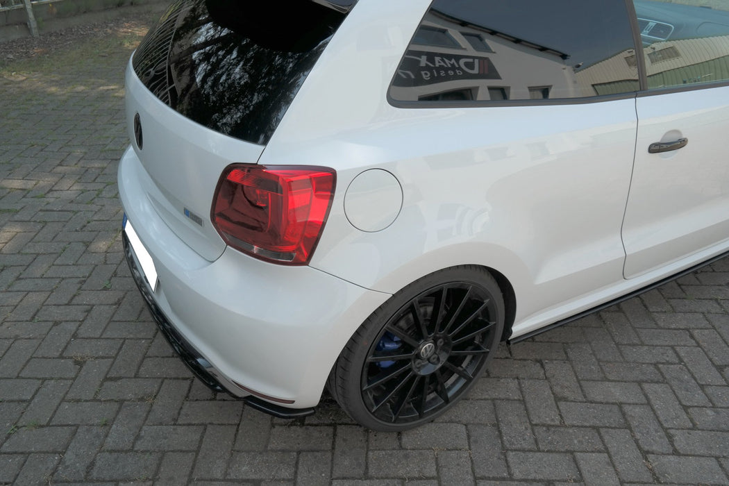 Maxton Design REAR SIDE SPLITTERS VOLKSWAGEN POLO MK5 R WRC