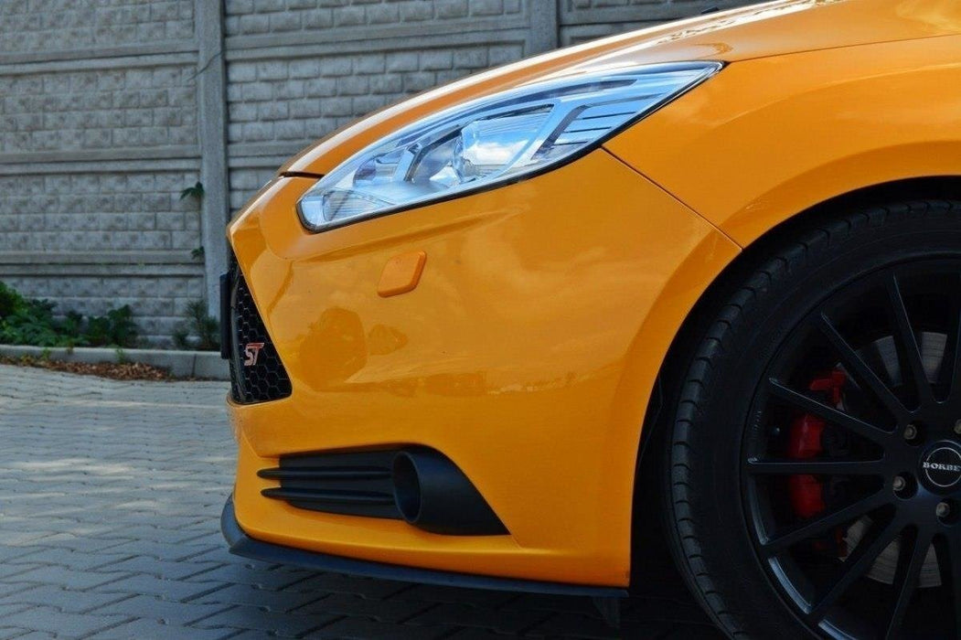 Maxton Design Front Splitter Ford Focus ST Mk3 (Cupra)