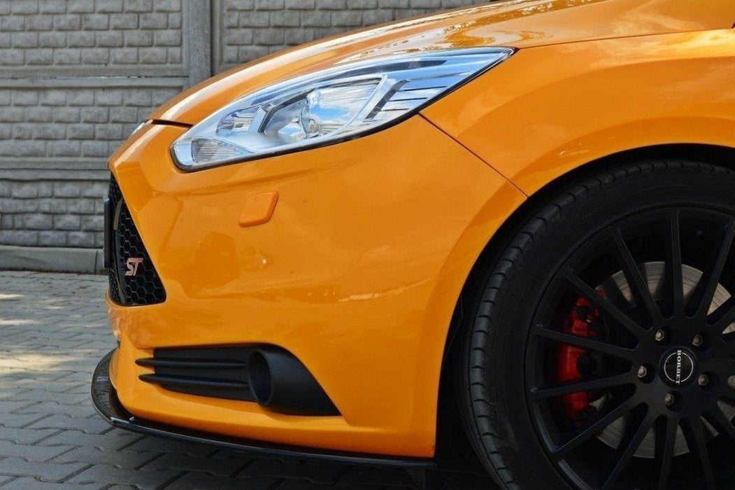 Maxton Design Front Splitter V.2 Ford Focus ST Mk3