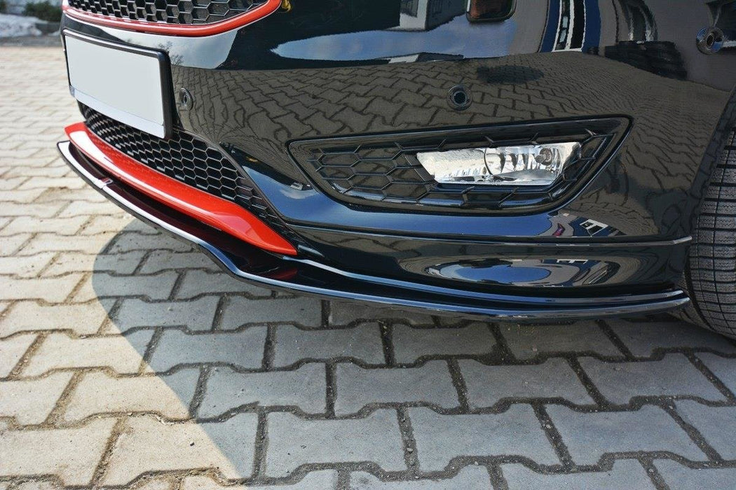 Maxton Design Front Splitter V.2 Ford Focus ST-Line Mk3 FL