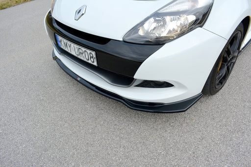 Maxton Design FRONT SPLITTER V.1 RENAULT CLIO MK3 RS FACELIFT