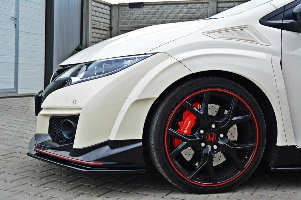 Maxton Design FRONT SPLITTER v.1 HONDA CIVIC IX TYPE R