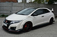 Maxton Design FRONT SPLITTER v.1 HONDA CIVIC IX TYPE R