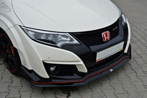 Maxton Design FRONT SPLITTER v.2 HONDA CIVIC IX TYPE R