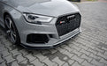 Maxton Design Front Splitter V.1 Audi RS3 8V FL Sedan