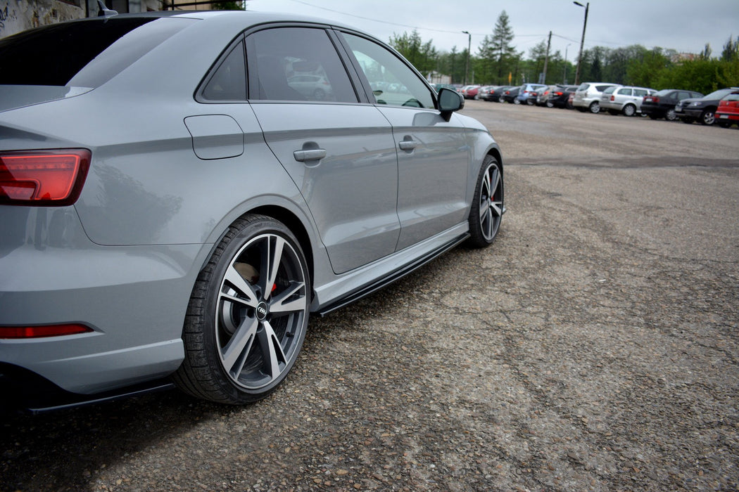 Maxton Design Side Skirts Diffusers Audi RS3 8V FL Sedan