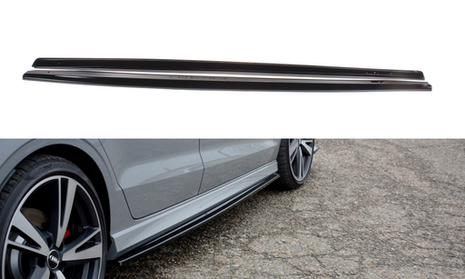 Maxton Design Side Skirts Diffusers Audi RS3 8V FL Sedan