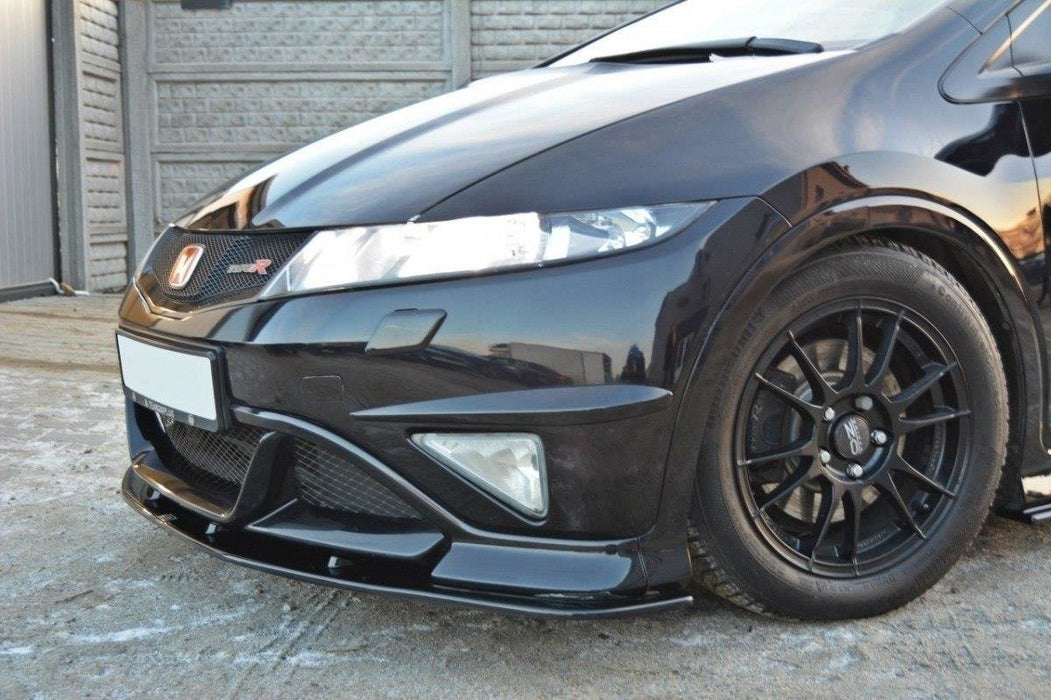 Maxton Design FRONT SPLITTER HONDA CIVIC VIII TYPE R GP