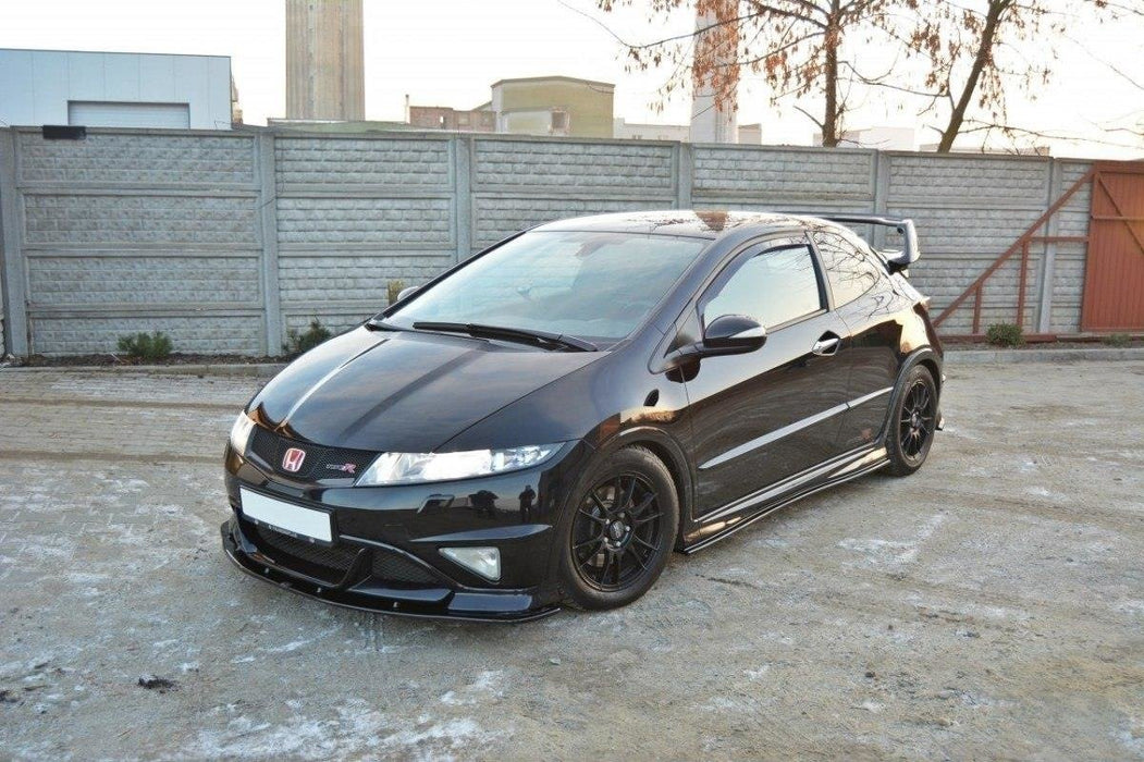 Maxton Design FRONT SPLITTER HONDA CIVIC VIII TYPE R GP