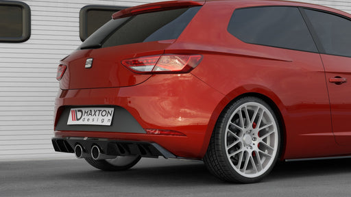 Maxton Design Rear Valance V.2 Seat Leon Cupra Mk3 FL Hatchback