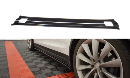 Maxton Design SIDE SKIRTS DIFFUSERS V.1 TESLA MODEL X