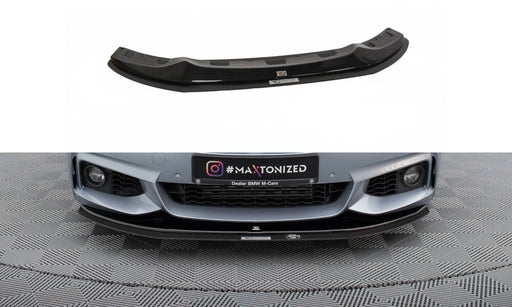 Maxton Design HYBRID FRONT SPLITTER for BMW 4 Coupe / Gran Coupe / Cabrio M-Pack F32 / F36 / F33