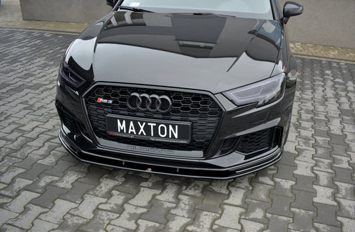 Maxton Design Front Splitter V.1 Audi RS3 8V FL Sportback