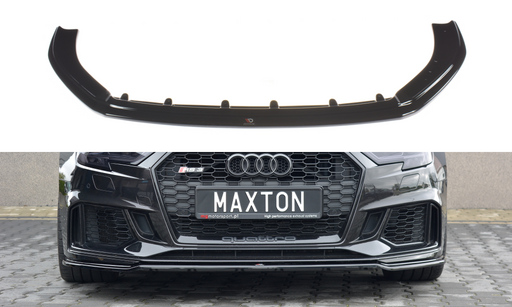 Maxton Design Front Splitter V.2 Audi RS3 8V FL Sportback