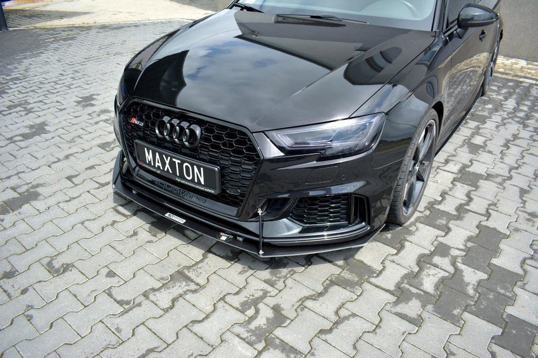 Maxton Design Front Racing Splitter V.1 Audi RS3 8V FL Sportback