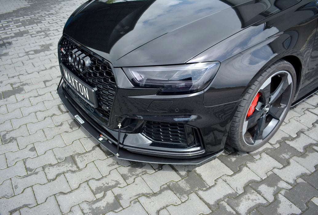 Maxton Design Front Racing Splitter V.1 Audi RS3 8V FL Sportback