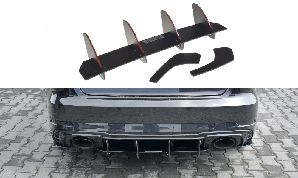 Maxton Design Rear Diffuser V.1 Audi RS3 8V FL Sportback