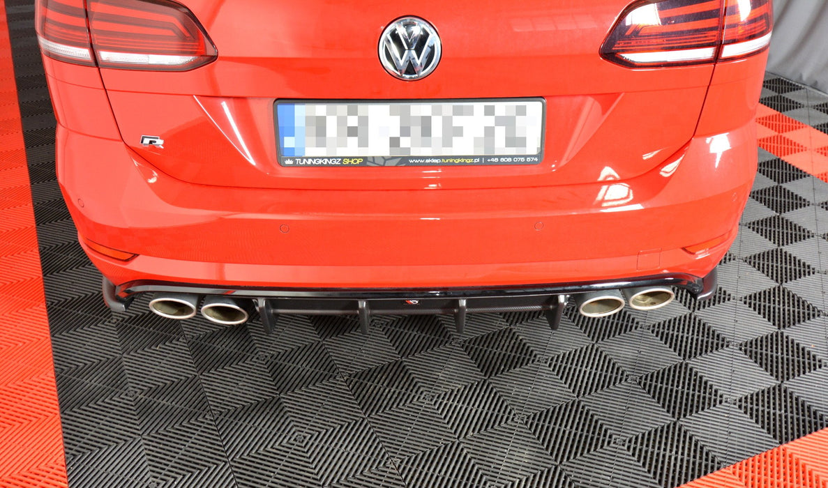 Maxton Design REAR VALANCE VW GOLF 7 R VARIANT FACELIFT