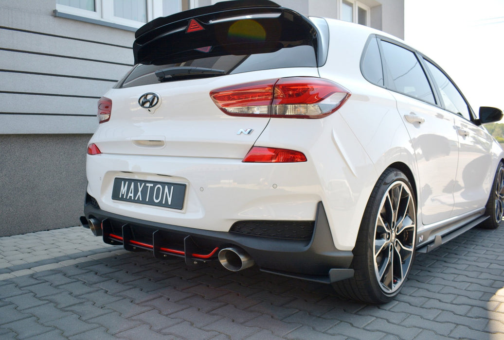 Maxton Design REAR DIFFUSER HYUNDAI I30 Mk3 N