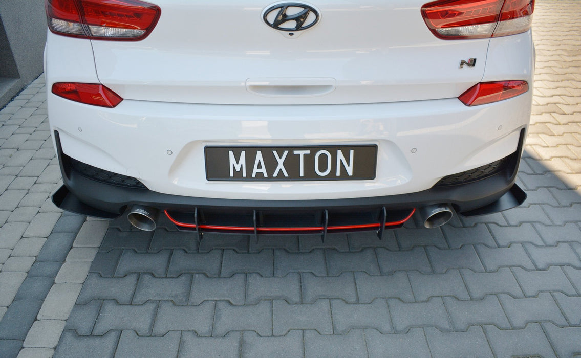 Maxton Design REAR DIFFUSER HYUNDAI I30 Mk3 N