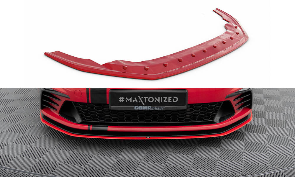 Maxton Design FRONT SPLITTER VW GOLF Mk7 GTI CLUBSPORT