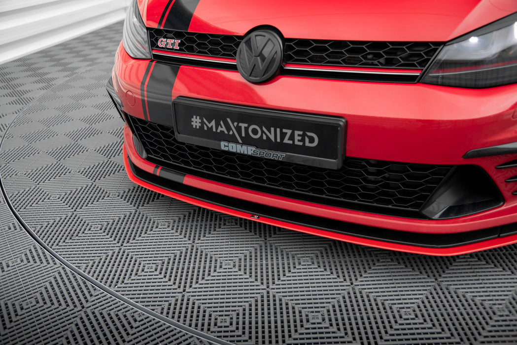 Maxton Design FRONT SPLITTER VW GOLF Mk7 GTI CLUBSPORT