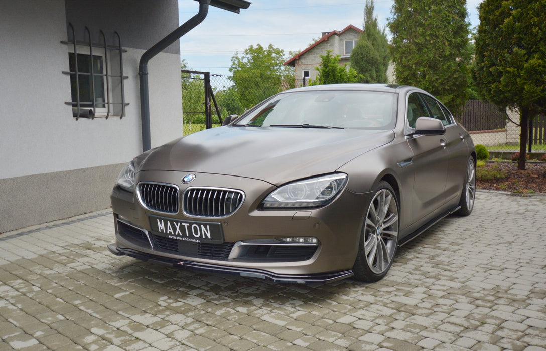 Maxton Design FRONT SPLITTER BMW 6 GRAN COUPÉ