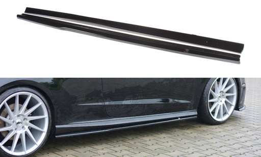 Maxton Design Side Skirts Diffusers Audi S3 / A3 S-Line 8V / 8V FL Hatchback