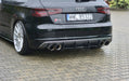 Maxton Design Rear Diffuser Audi S3 8V Hatchback / Sportback