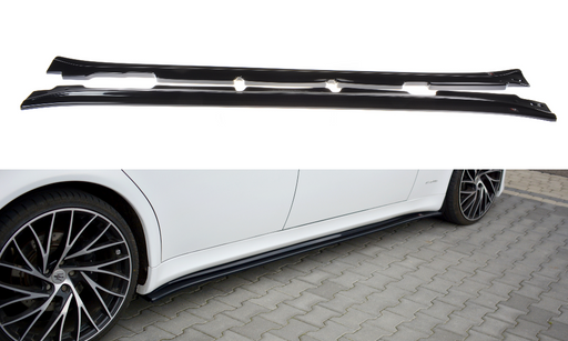 Maxton Design SIDE SKIRTS DIFFUSERS MASERATI QUATTROPORTE MK5 FACELIFT