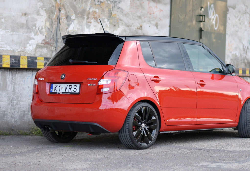 Maxton Design Spoiler Cap Skoda Fabia RS Mk2