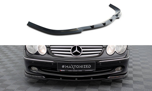 Maxton Design FRONT SPLITTER V.1 MERCEDES CLK W 209 FOR STANDARD VERSION