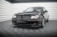 Maxton Design FRONT SPLITTER V.1 MERCEDES CLK W 209 FOR STANDARD VERSION