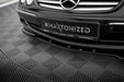 Maxton Design FRONT SPLITTER V.1 MERCEDES CLK W 209 FOR STANDARD VERSION