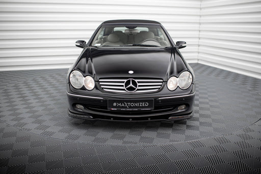 Maxton Design FRONT SPLITTER V.1 MERCEDES CLK W 209 FOR STANDARD VERSION