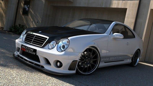 Maxton Design FRONT SPLITTER MERCEDES CLK W208 (FOR ME-CLK-208-AMG204-F1 BUMPER)