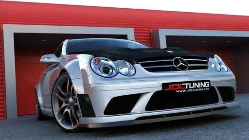 Maxton Design FRONT SPLITTER MERCEDES CLK W209 (FOR ME-CLK-209-BLACK-F1 BUMPER)