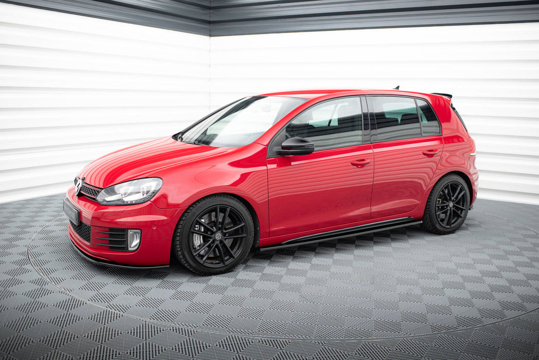 Maxton Design SIDE SKIRTS DIFFUSERS VW GOLF MK6 GTI/ GTD