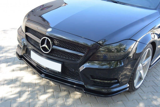 Maxton Design FRONT SPLITTER MERCEDES CLS C218 AMG LINE