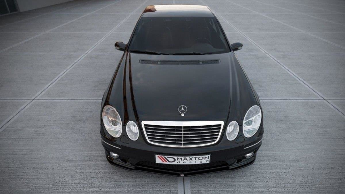 Maxton Design FRONT SPLITTER MERCEDES E W211 AMG FACELIFT