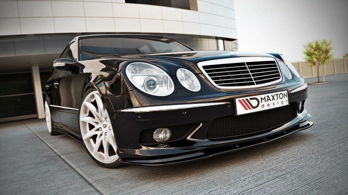 Maxton Design FRONT SPLITTER MERCEDES E W211 AMG PREFACE