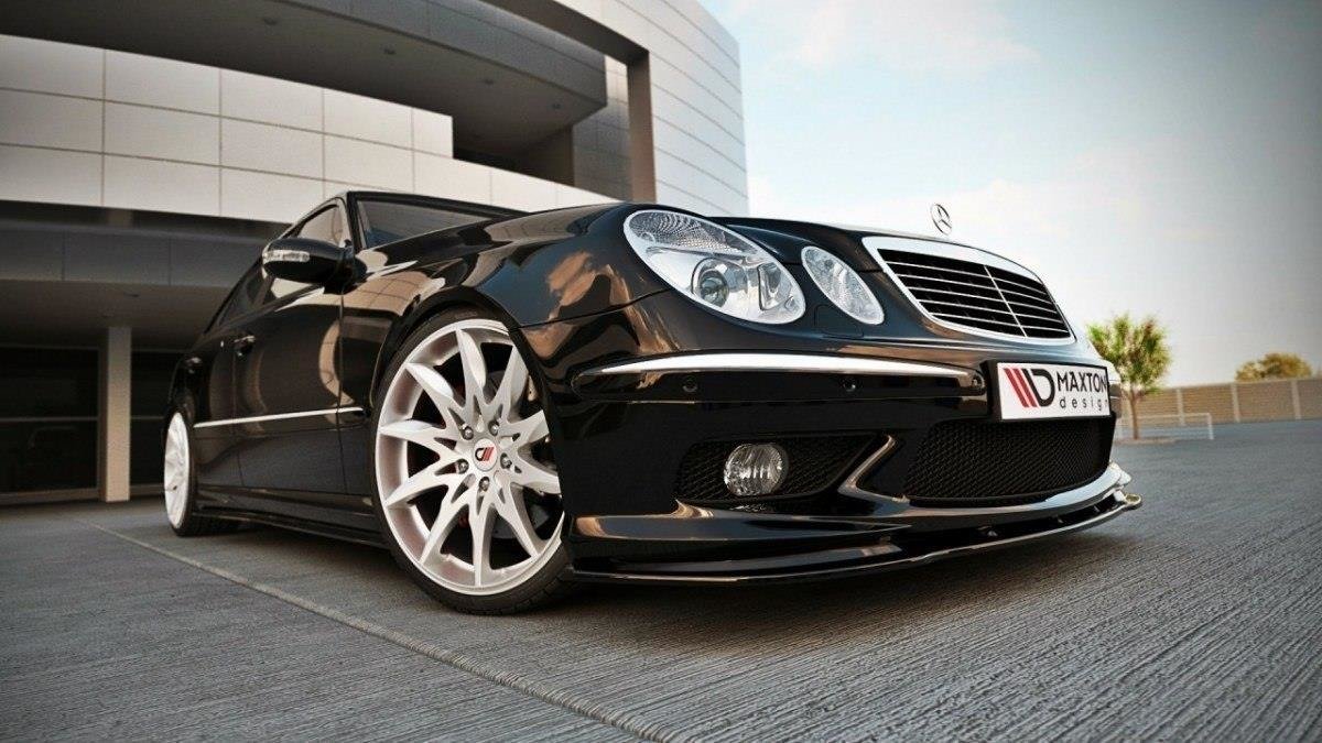 Maxton Design FRONT SPLITTER MERCEDES E W211 AMG PREFACE