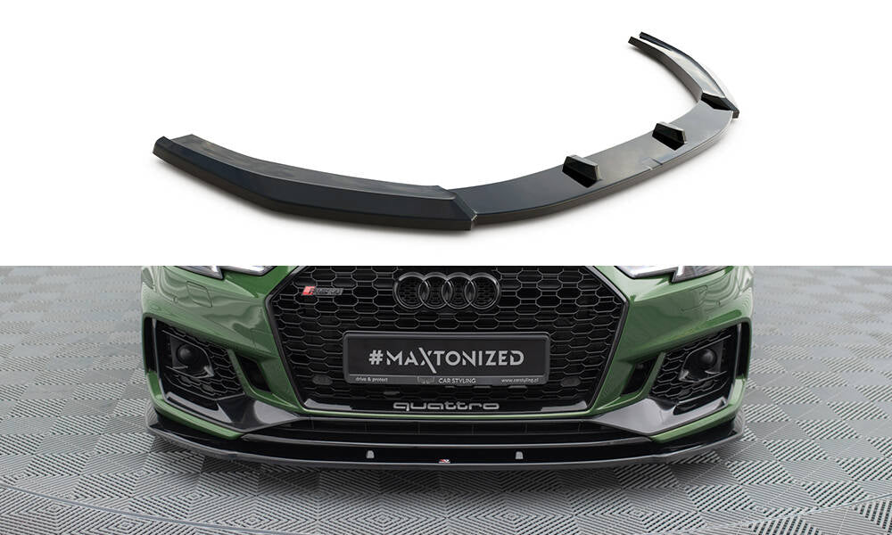 Maxton Design Front Splitter V.1 Audi RS4 B9