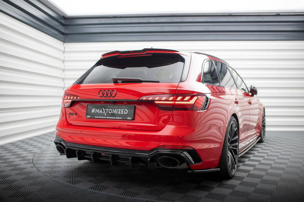 Maxton Design Spoiler Cap Audi RS4 B9 Avant