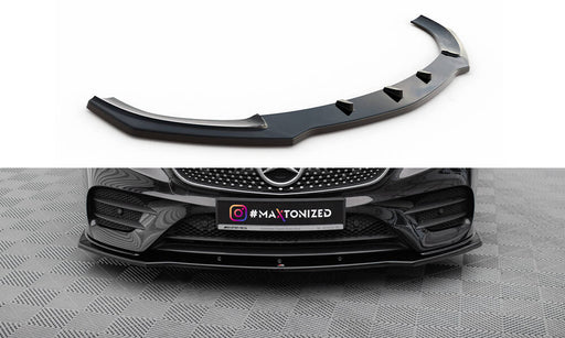 Maxton Design Front Splitter V.1 Mercedes-Benz E-Class W213 Coupe (C238) / Cabriolet (A238) AMG-Line / 53 AMG