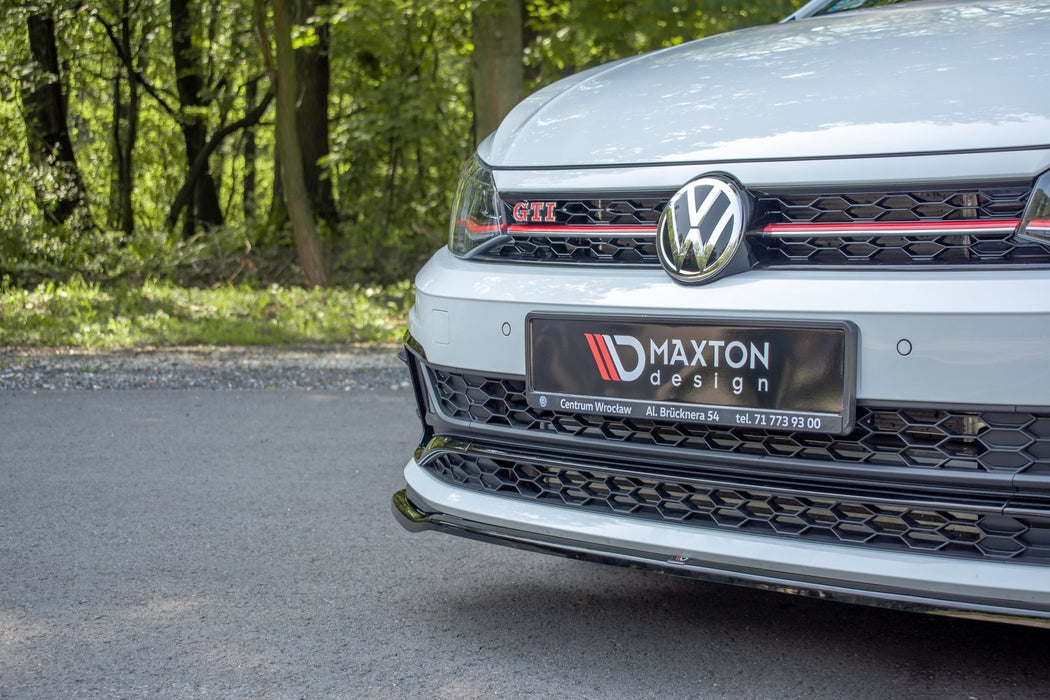 Maxton Design FRONT SPLITTER V.2 VW POLO MK6 GTI