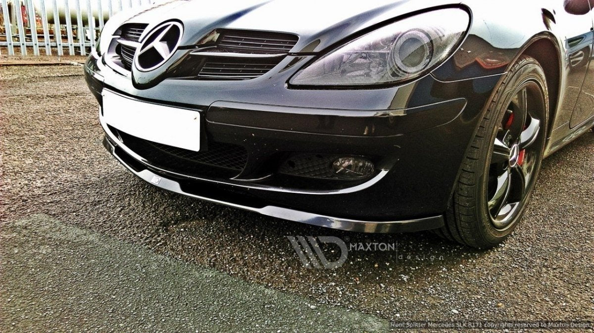 Maxton Design FRONT SPLITTER MERCEDES SLK R171 STANDARD BUMPER