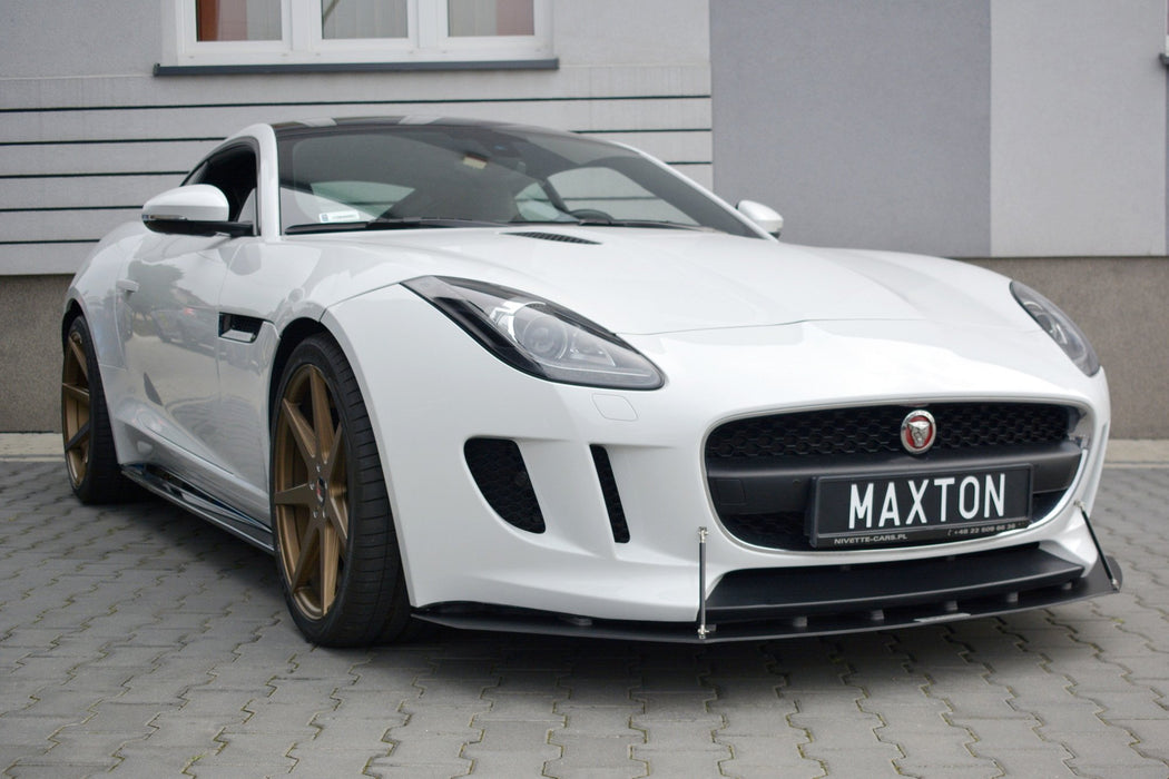 Maxton Design FRONT RACING SPLITTER JAGUAR F-TYPE