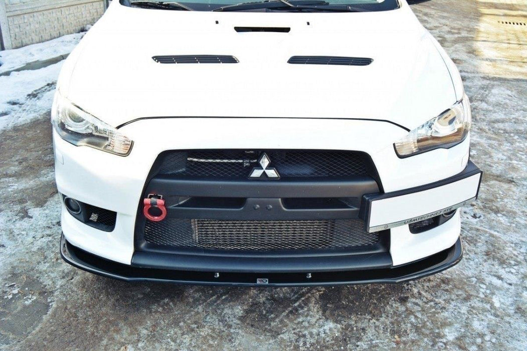 Maxton Design FRONT SPLITTER V.1 Mitsubishi Lancer Evo X