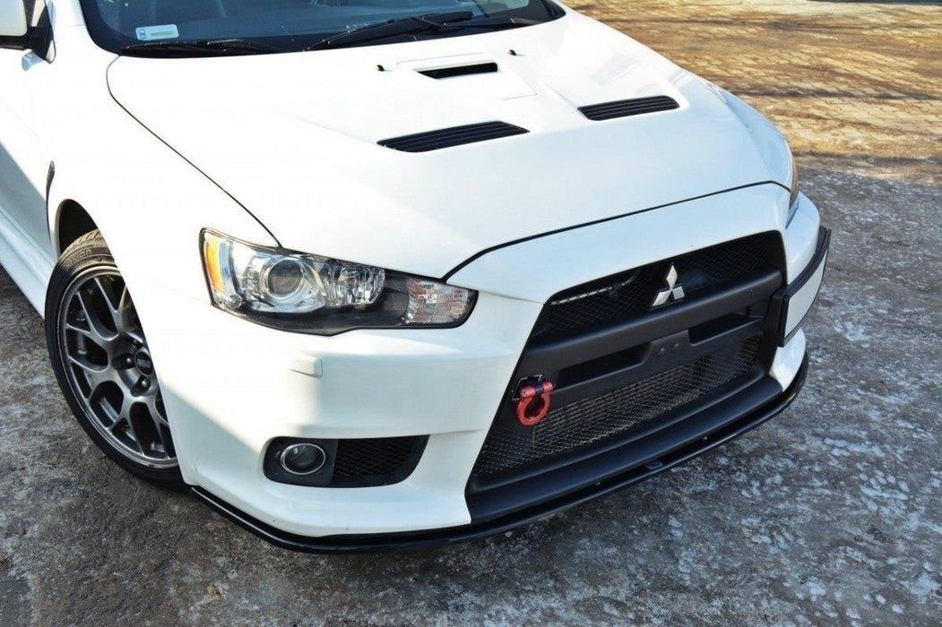 Maxton Design FRONT SPLITTER V.2 Mitsubishi Lancer Evo X